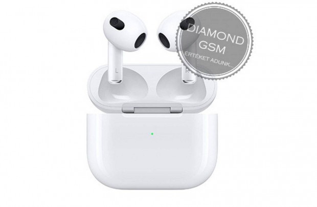 j Apple Airpods 3 Magsafe tlttokkal, forgalmazi jtllssal,