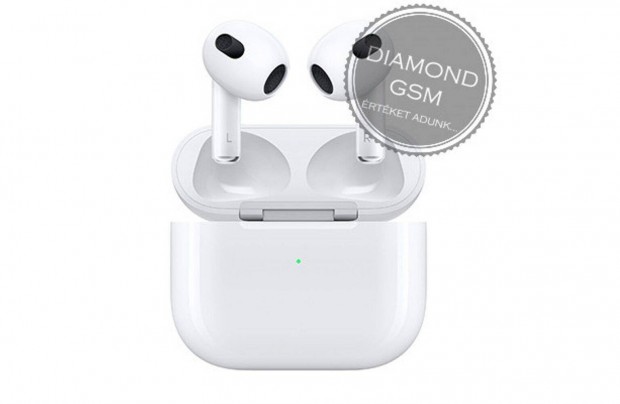 j Apple Airpods 3 Vezetkes tlttokkal, forgalmazi jtllssal,