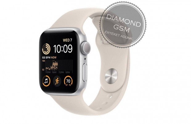 j Apple Watch SE 2023 44mm Csillagfny Alumniumtok, Csillagfny Spor