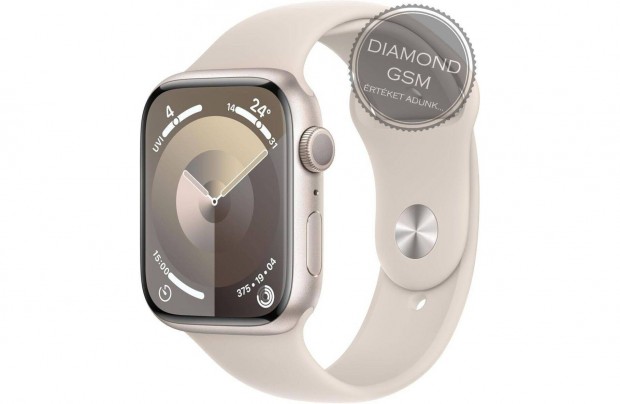 j Apple Watch Series 9 41mm Csillagfny Aluminiumtok, Csillagfny Sp