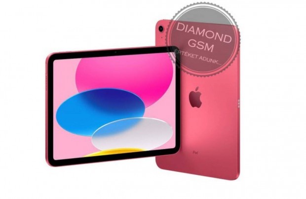 j Apple ipad 10.9 2022 (10.Gen) 64GB WiFi Pink sznben,