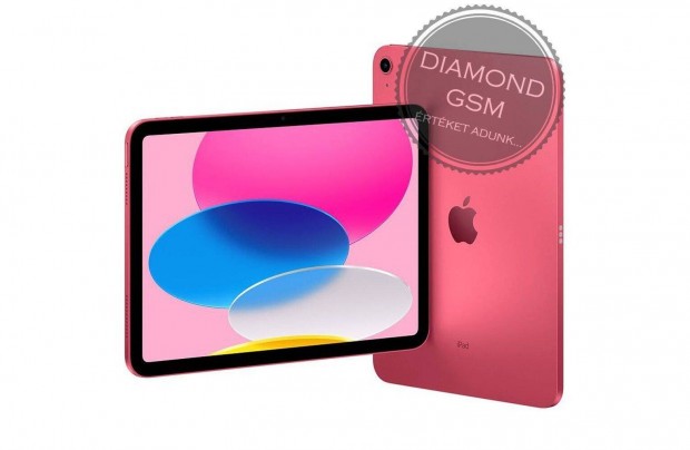 j Apple ipad 10.9 2022 (10.Gen) 64GB WiFi Pink sznben,