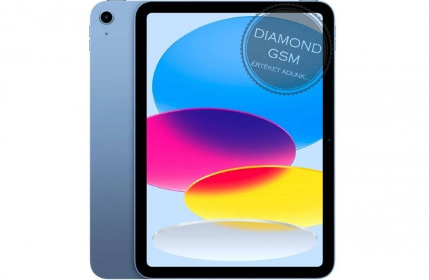 Új Apple ipad 11 2025 128GB WiFi ( A16 ) Kék színben, gyári