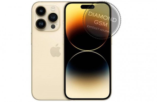 j Apple iphone 14 Pro Max 256 GB, Arany sznben