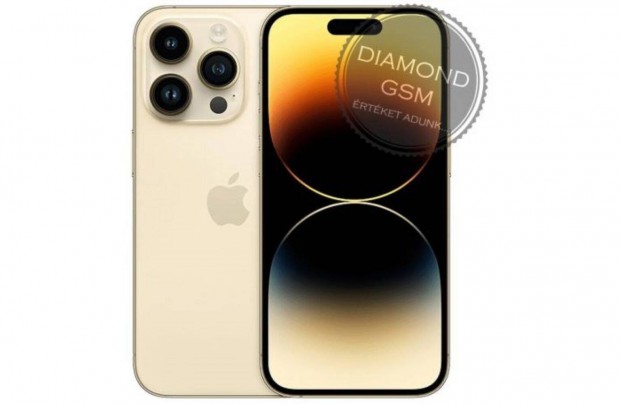 j Apple iphone 14 Pro Max 256 GB, Arany sznben,