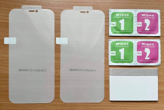 Új Apple iphone SE 2020 12 13 14 Pro Max hidrogél fólia hidrogélfólia