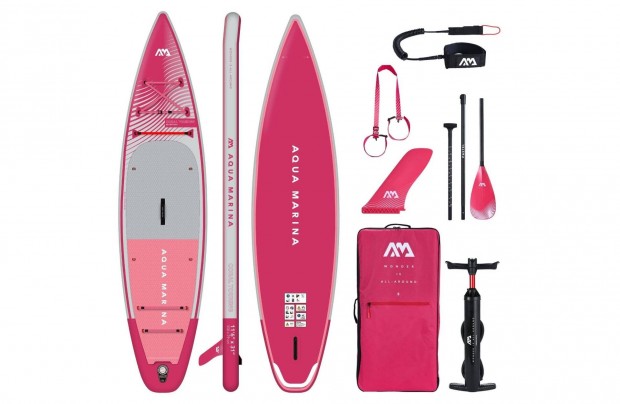 j Aquamarina Coral Touring (Raspberry) SUP szrfdeszka felfjhat