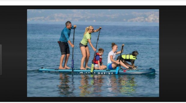 j Aquamarina Super Trip Tandem 14'0" SUP szrfdeszka felfjhat