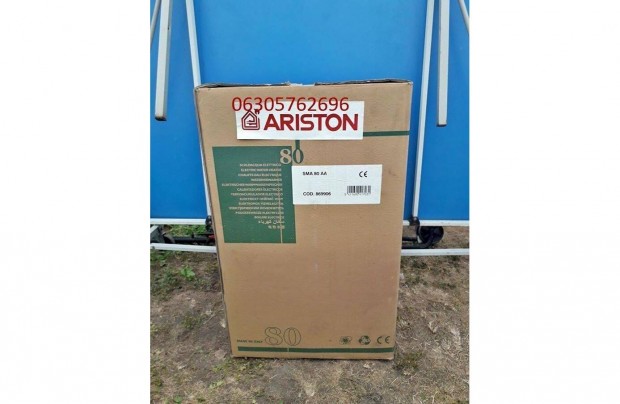 j Ariston50- 80-100 L bojler villanybojler 3 v garancival elad