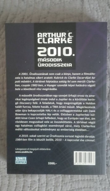 j Arthur C. Clark 2010. msodik rodisszea ron alul