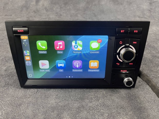 j Audi A4 B6 Android Navigci Multimdia Rdi Carplay Jobb gombsor