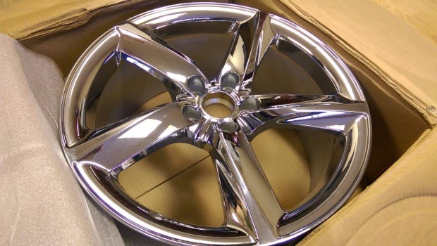 Új Audi A8 S8 gyári 19 alufelni szett krómozott 5x112 ET45