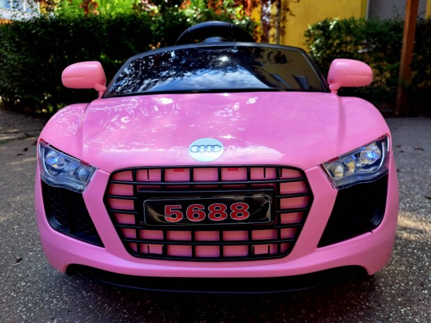 j Audi Pink Cabrio gyerek elektromos sport aut !!