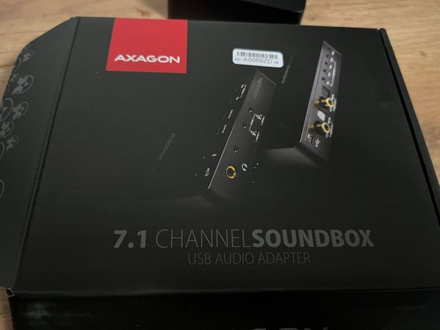 j Axagon 7.1 USB-s hangkrtya magas felszereltsggel garival!