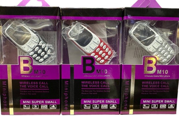 j BM10 Mini Phone krtyafggetlen mobiltelefon