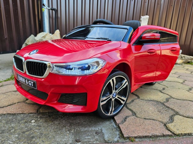 Új BMW 6GT elektromos akkumulátoros gyermek autó távirányítóval BMW