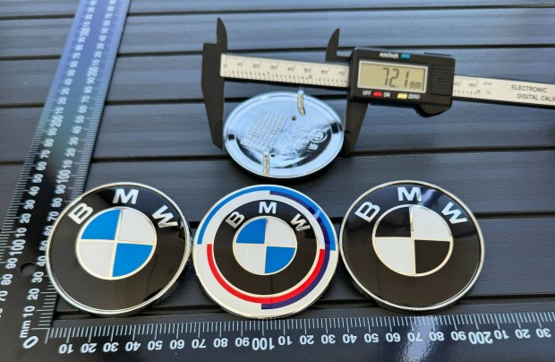j BMW 72mm 74mm Gphz Motorhz Csomagtart Emblma Jel 51148132375
