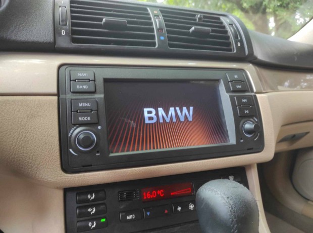 Új BMW E46 Android 14 multimédia 2GB/32GB Carplay Android Auto