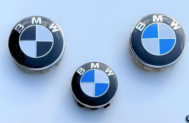 Új BMW Felni Alufelni Közép Kupak Felniközép Felnikupak Embléma JEL