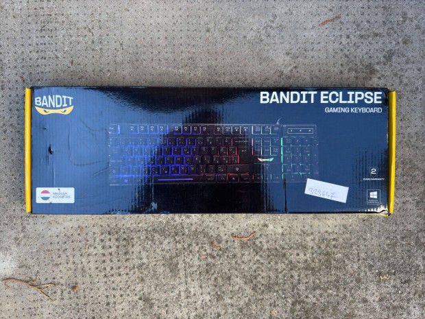 j Bandit Eclipse Gamer Billentyzet Magyar Kioszts Membrn Vilgts