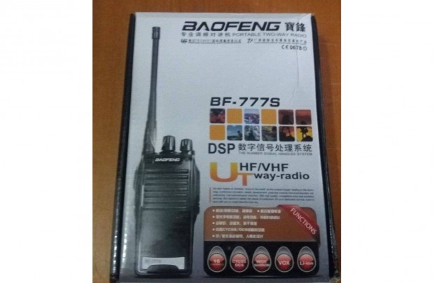 j Baofeng BF-777S UHF walkie-talkie, rdi ad-vev kszlet