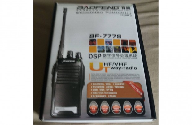 j Baofeng BF-777S UHF walkie-talkie, rdi ad-vev kszlet