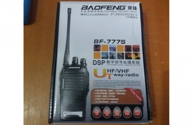j Baofeng BF-777S UHF walkie-talkie, rdi ad-vev kszlet