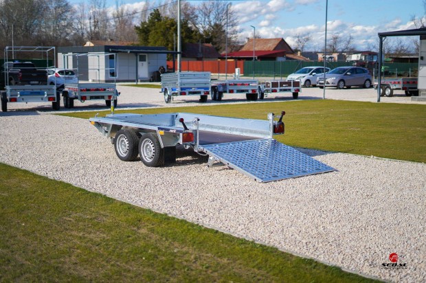 Új Bau 260 - 2700 kg gépszállító utánfutó - Zalaegerszegen eladó