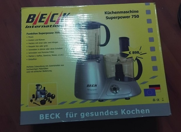 �j Beck Superpower 750 konyhai robotg�p
