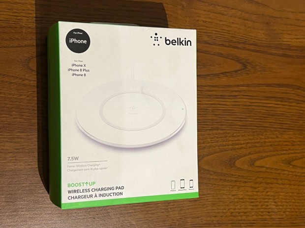 Új Belkin Boost up wireless töltő korong, univerzális