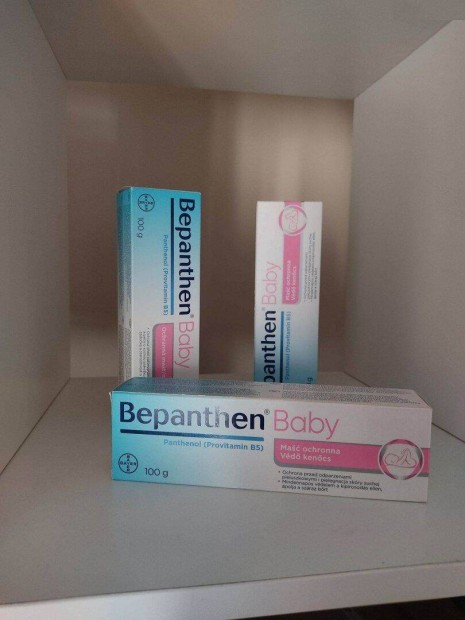 Új Bepanthen Baby krém kenőcs 100g Panthenol (Provitamin B5)