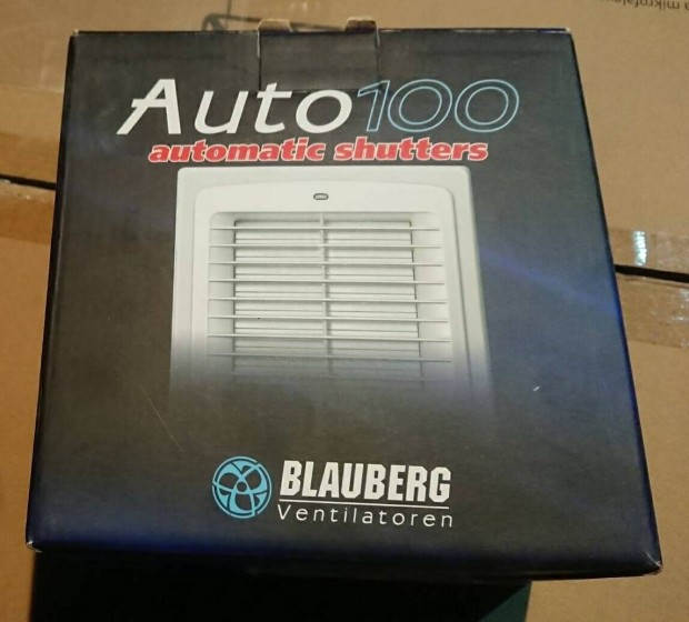 j Blauberg Auto 100 Ventiltor automata zsaluval