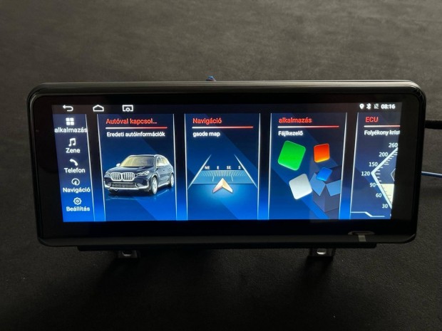 Új Bmw E70 X5 2+32Gb CIC Android Navigáció Multimédia Rádió Carplay