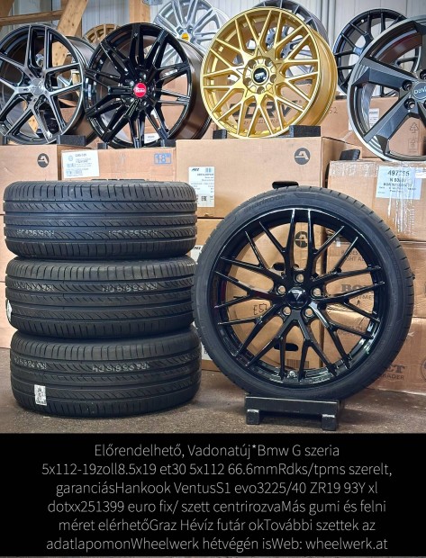 j Bmw G szria 19 zoll alufelnik j gumikkal