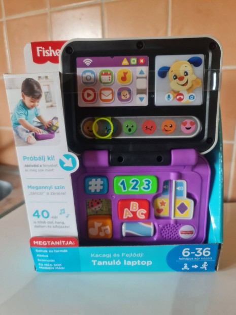 j!Bontatlan Fisher price tanul laptop,szmtgp