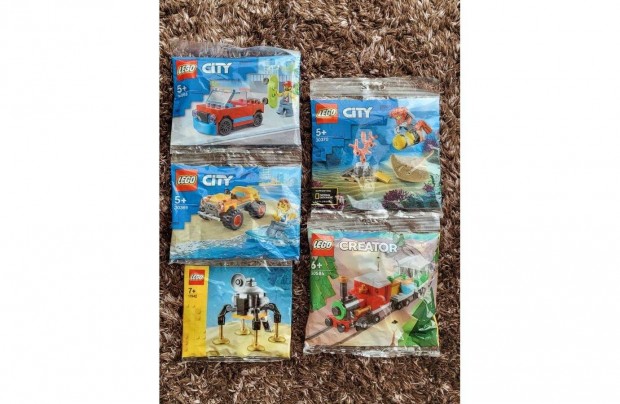 j Bontatlan LEGO 30568 ; 30369 ; 11942 ; 30370 ; 30584 csomagok!