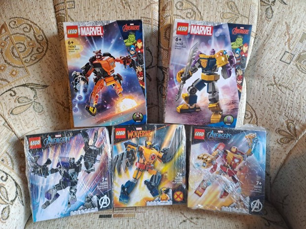 Új Bontatlan Lego csomag 76243, 76242, 76202, 76203, 76204