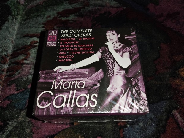 j,Bontatlan Maria Callas The Complete Verdi Operas (20 CD)