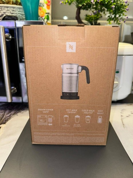 Új Bontatlan Nespresso Aeroccino 4 tejhabosító