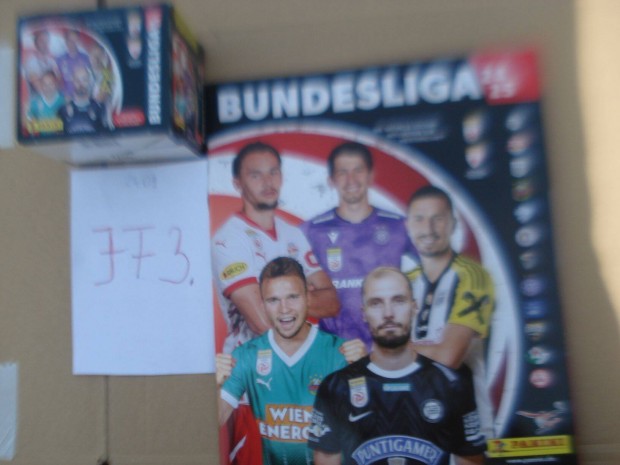 j Bontatlan Osztrk Bundesliga 2024-25 Focis Matrica Box+ Album