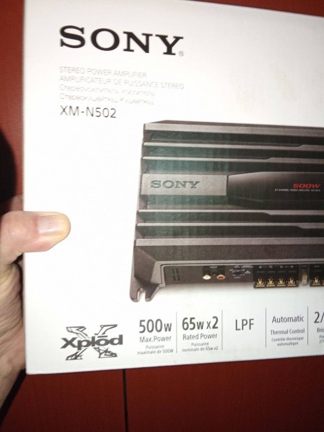 j Bontatlan Sony .XM-N502 Aut ersit