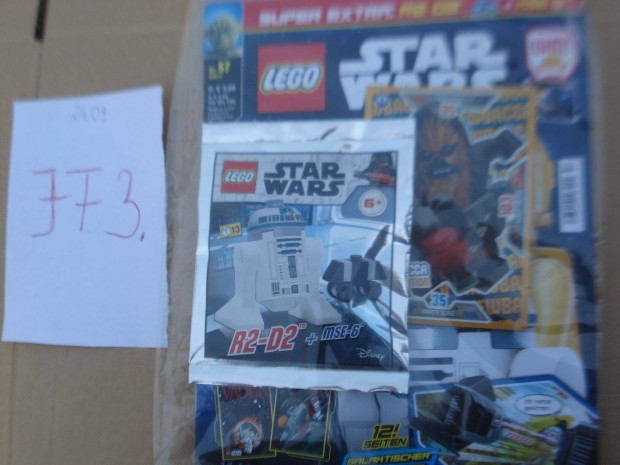 j Bontatlan Star Wars LEGO, R2-D2 +MSE-6 Figura+ jsg