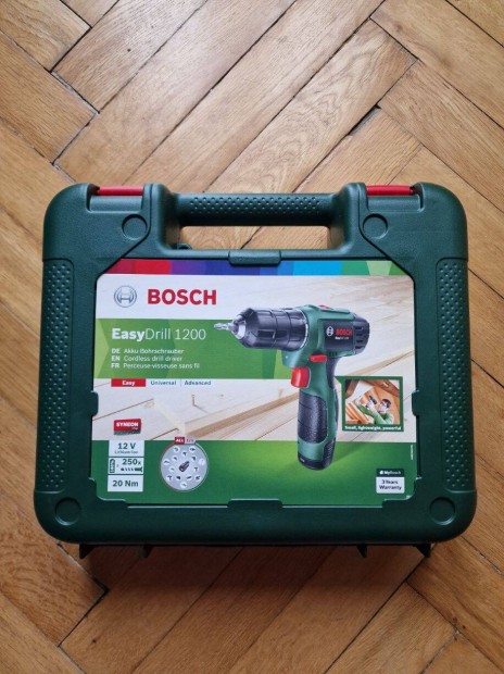 j Bosch Easydrill 1200 12V akkus fr, csavaroz