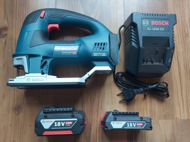 j Bosch GST 18V-155 BC akkus dekoprfrsz 2db akkuval s tltvel