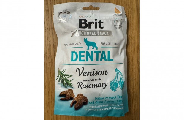 j Brit Care Dental Functional Jutalomfalat Szarvas Rozmaring 150g