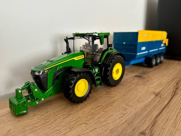 j Britains-Ertl John Deere szerelvny fm makett!