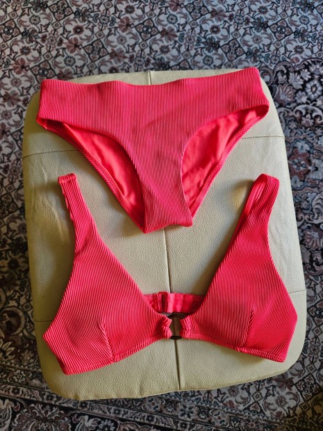 j Camaieu XS/S Pink rzsaszn frdruha bikini als s fels