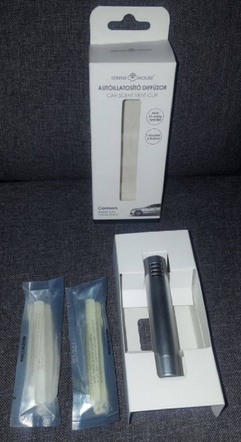 �j Cannon aut�illatos�t� ez�st sz�nben - 2 db illatr�ddal 4.990 Ft h