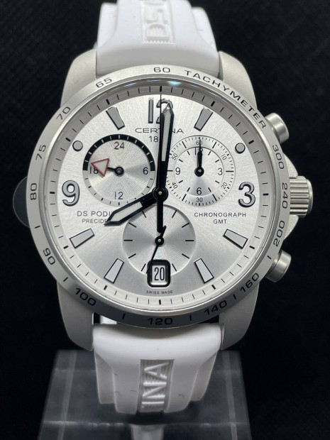 j Certina frfi ra- DS Podium Chronograph GMT