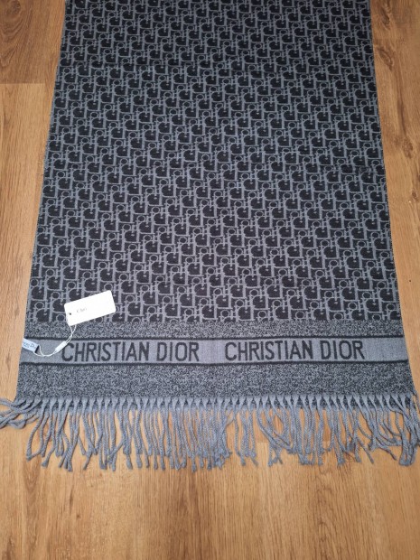 j Christian Dior luxus szrke sl, kasmir